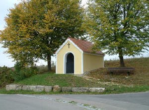 Ein Wahrzeichen von Hartenricht, die Kapelle